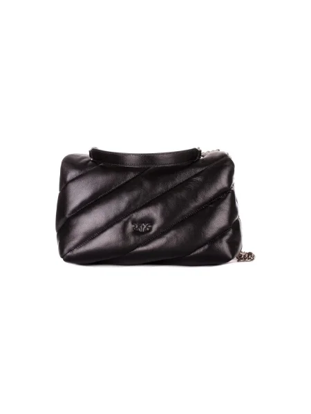Klasická crossbody kabelka Pinko čierna
