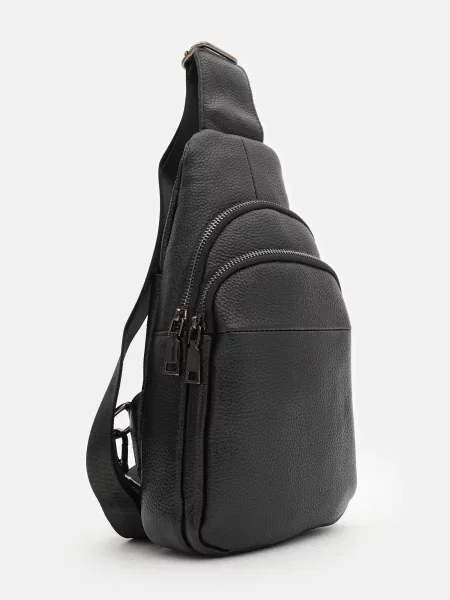 Borsa Leather Рюкзак Шкіра чорний