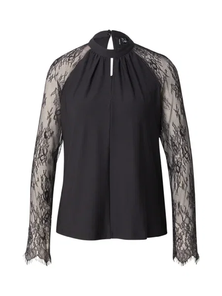 VERO MODA Bluză VMMILLA' negru