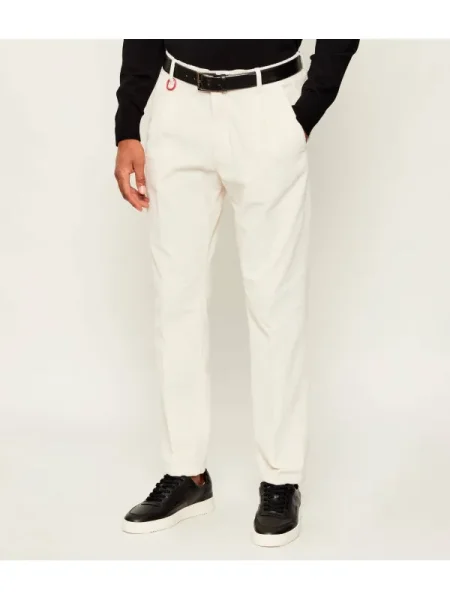 Joop! Jeans De catifea reiată pantaloni chino Lead