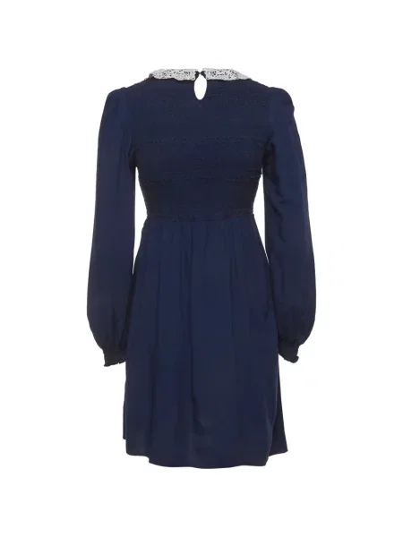 Gulerat rochie mini Maje albastru