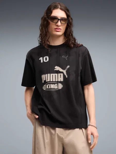 Футболка PUMA King Tee комбінований верх чорний