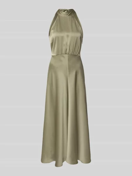 Sukienka midi o kroju regular fit ze stójką model Rheo' Samsoe Samsoe