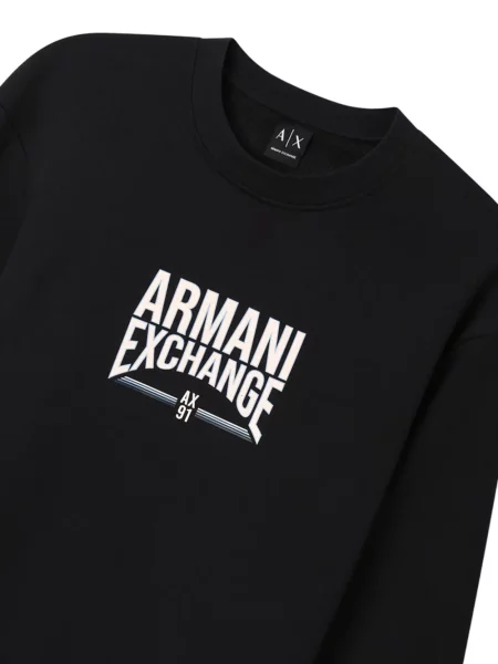 Hanorac Armani Exchange cu imagine albastru
