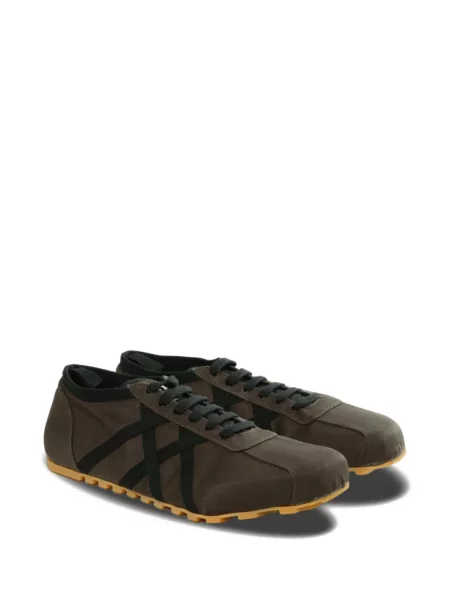 Sneakers Magliano με κορδόνια με δαντέλα καφέ