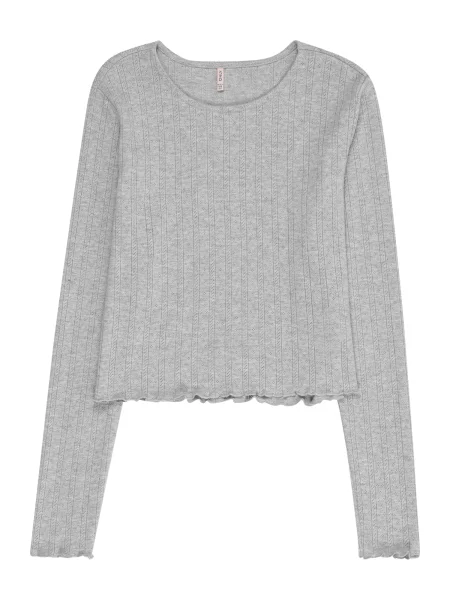 ONLY GIRLS Tricou deschis gri