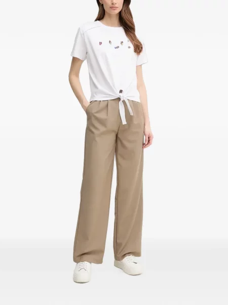 Scurt tricou Gaudi alb