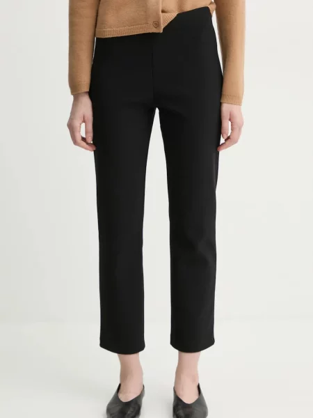 By Malene Birger pantaloni VILEA. femei mulata high waist negru