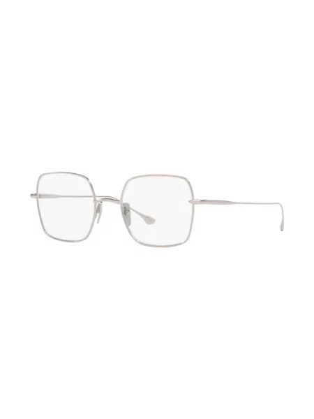 Okulary kwadratowe Dita Eyewear srebrne
