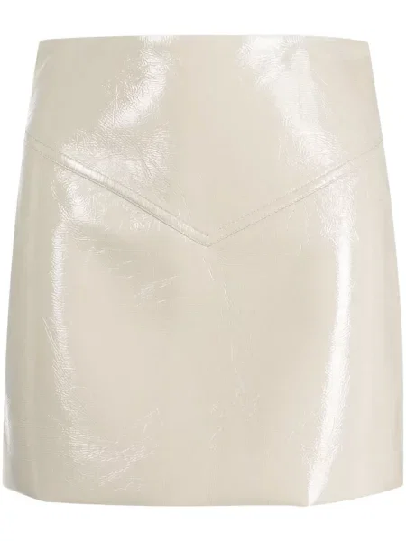 Fusta mini Proenza Schouler White Label alb