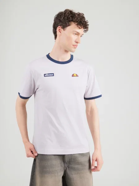 ELLESSE Tricou Ringetto bleumarin / mov pastel
