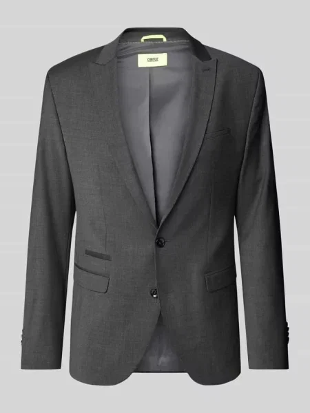Marynarka zapinana na 2 o kroju slim fit z dodatkiem streczu model ‘CiCastello’ ‘CIPOWERSTRETCH’ Cinque