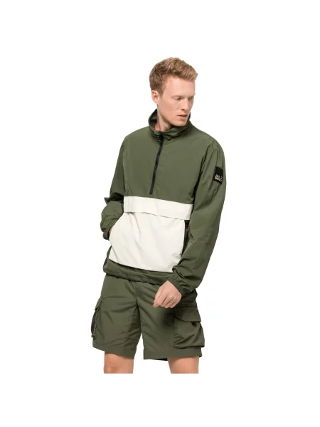 Kurtka wodoodporna Jack Wolfskin Rebel Overhead biała