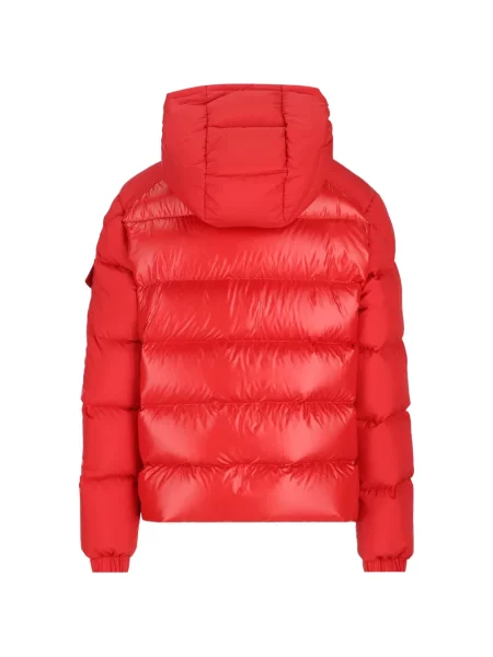 Kurtka dziecięca Moncler Enfant czerwona