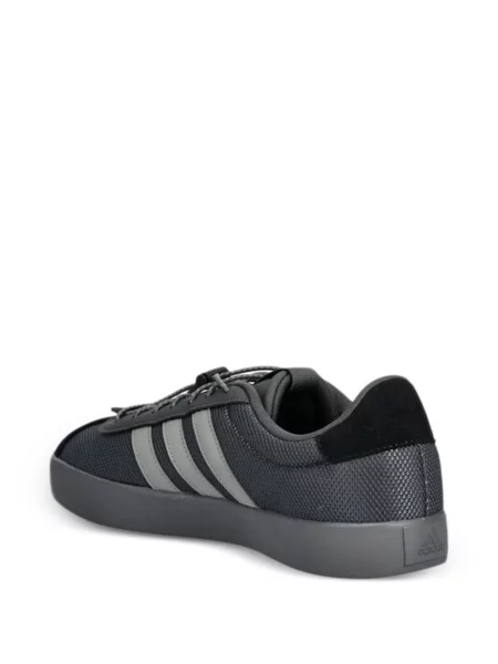 Τρέξιμο παντελόνι Adidas από διχτυωτό slip-on μαύρο