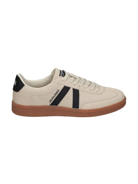 JACK & JONES Rövid szárú sportcipők JFWKIRK greige / fekete / fehér bézs