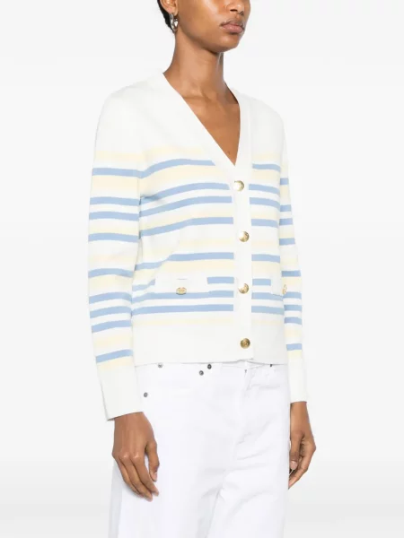 Cardigan Gant alb