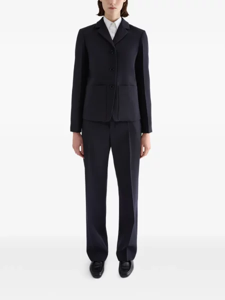 Sacou Jil Sander de lână albastru