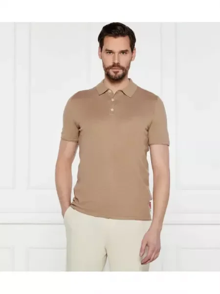 Joop! Jeans Tenisz póló Bastianor | Modern fit bézs
