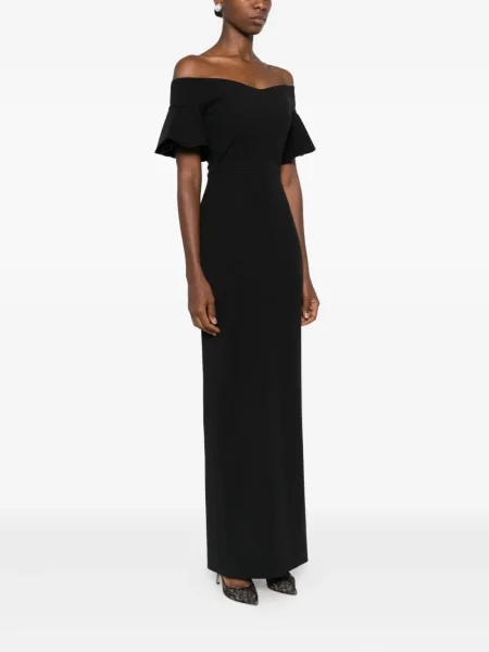 Rochie maxi Solace London de costum negru