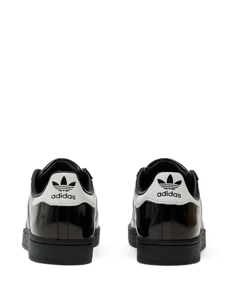 Велурени маратонки Adidas Gazelle на райета бяло