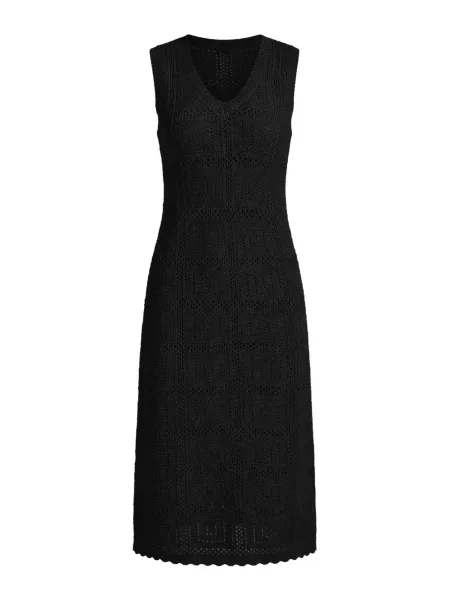 Imily Bela Rochie tricotat negru
