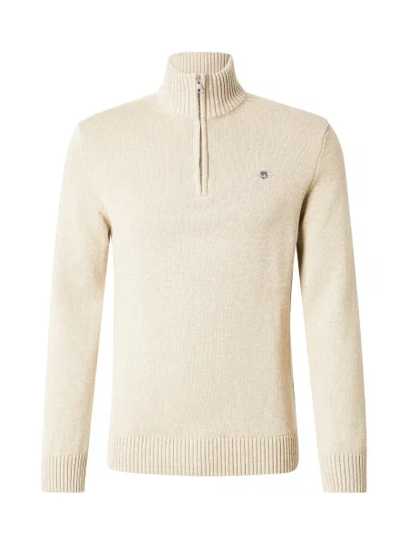 GANT Pulover kitt alb