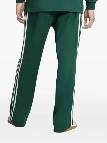 Dungă laterală geantă Adidas cu dungi alergare verde