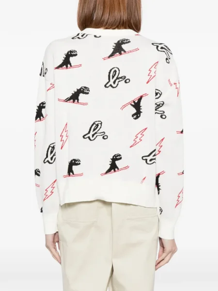 Kardigan Sport B. By Agnès B. biały