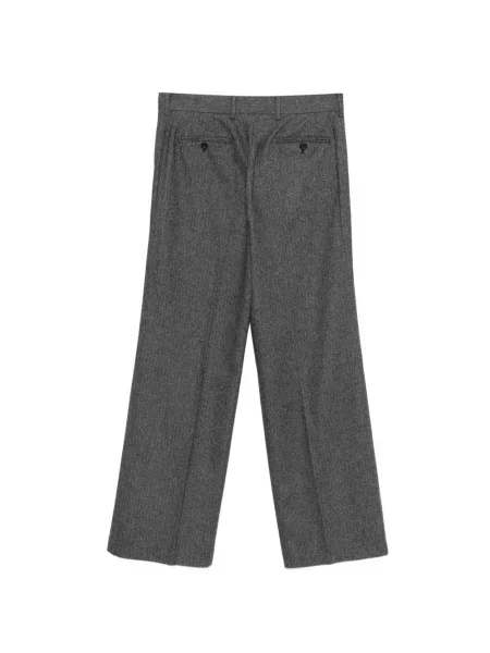 Pantaloni N°21 cu model herringbone gri