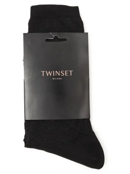 TWINSET Zokni fekete