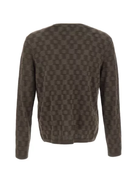Megztinis Emporio Armani apvaliu kaklu ruda