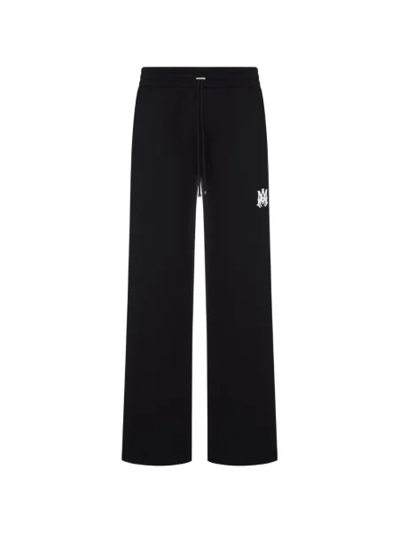Pantaloni Amiri cu imagine alergare negru
