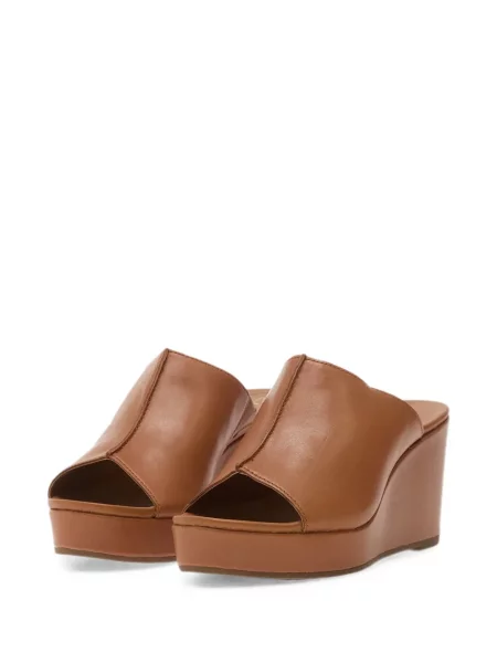 Sandale Clarks cu pană maro