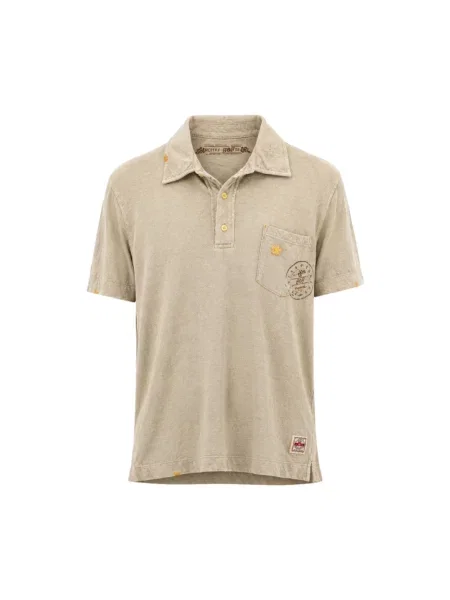 Koszulka polo Bob beżowa