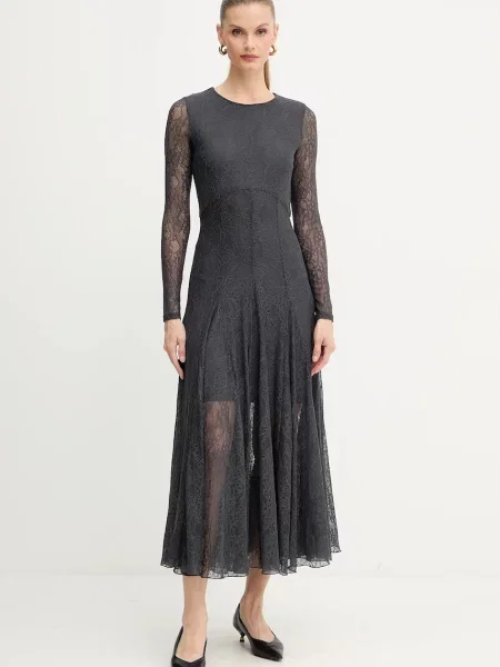 Marella rochie maxi evazați gri