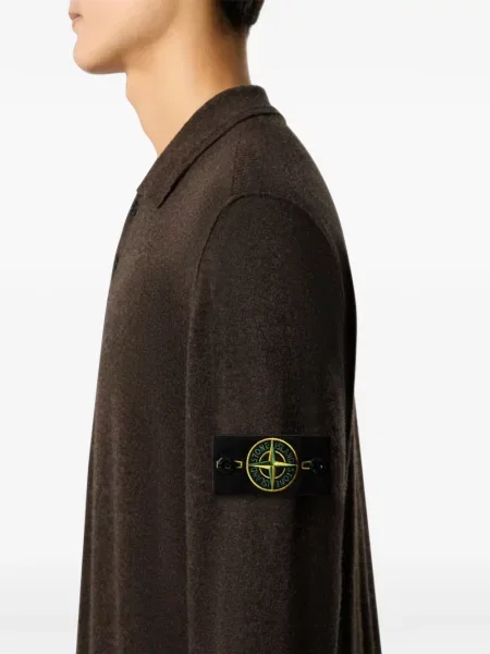 Vilnonis megztinis Stone Island akmenys ruda