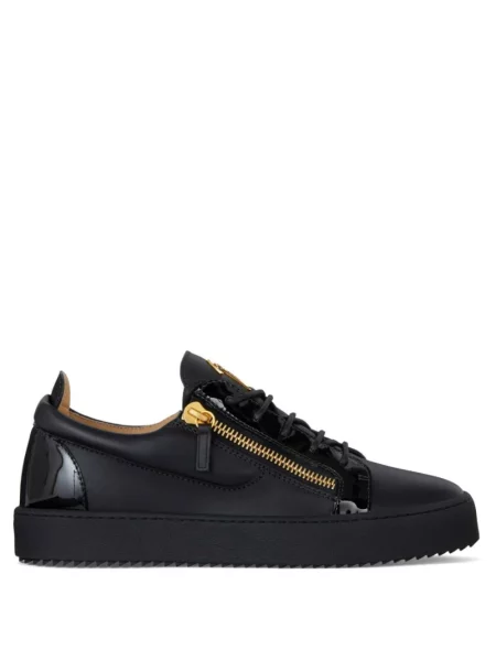 Sneakersy Giuseppe Zanotti skórzane czarne