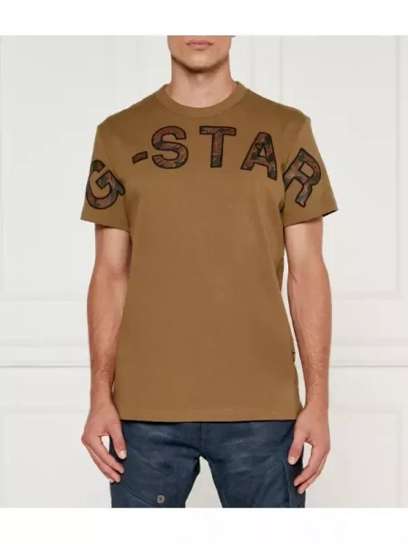 G- Star Raw Tricou | Relaxed fit kaki