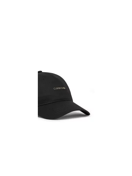 Calvin Klein Kepurė su snapeliu Cotton Twill W/ Hw Cap juoda