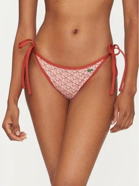 Lacoste Bikini partea de jos portocaliu