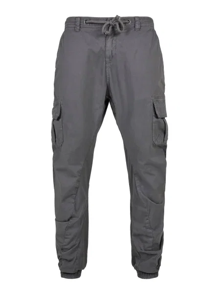 Urban Classics Pantaloni cu închis gri