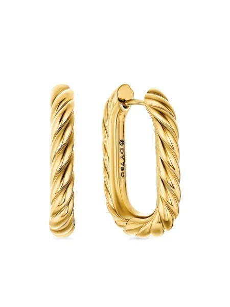 Cercei David Yurman galben