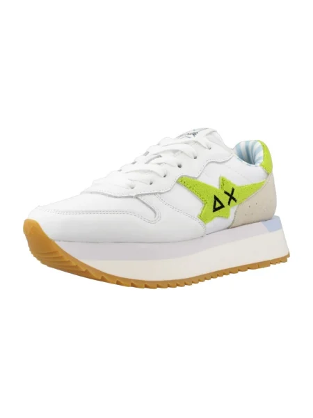 Pantofi Sun68 alb