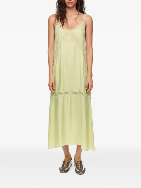 Rochie Bimba Y Lola din dantelă verde