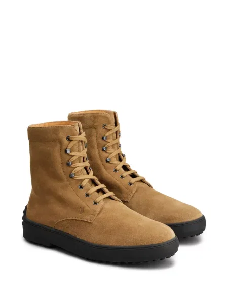 Botine Tod's din piele de căprioară maro