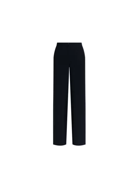 Spodnie Emporio Armani niebieskie