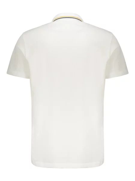 Polo Versace cu mâneci scurte alb