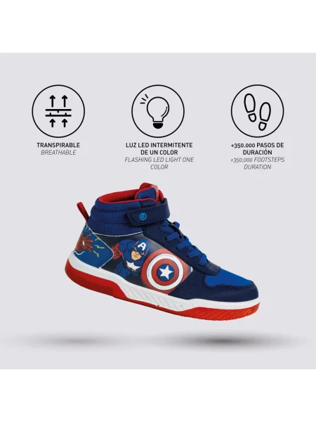 Teniși copii Avengers albastru
