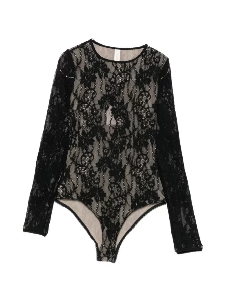 Lung body Zimmermann din dantelă negru
